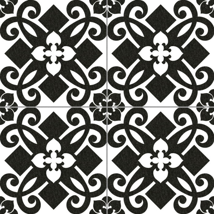 B&W Arabesque Design 1 - Image 2