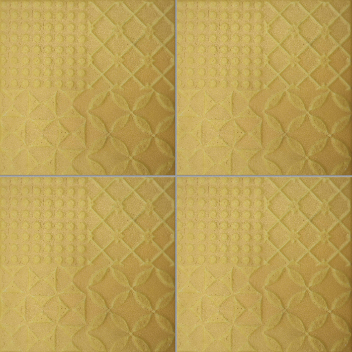 Mustard Metallic Structure Tile - Image 2