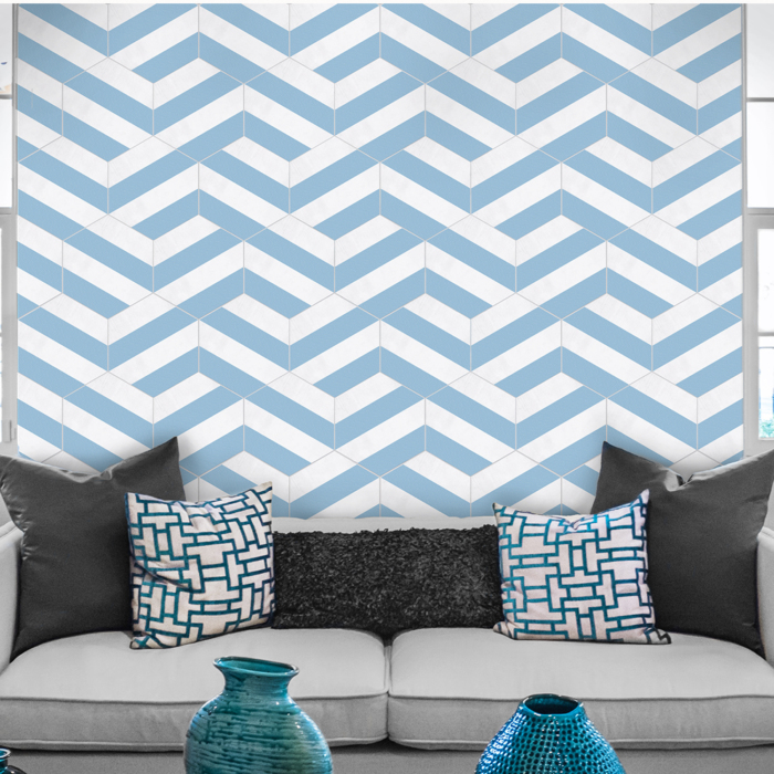 Porto Blue Hexagon - Image 2